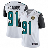 Nike Men's Jaguars 91 Yannick Ngakoue White NFL Vapor Untouchable Limited Jersey,baseball caps,new era cap wholesale,wholesale hats